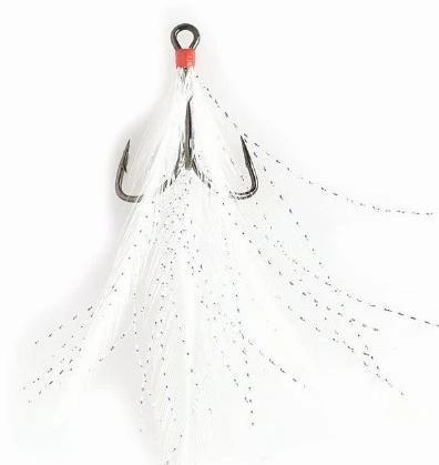 Mustad UltraPoint Feather Dressed Treble 2 pack
