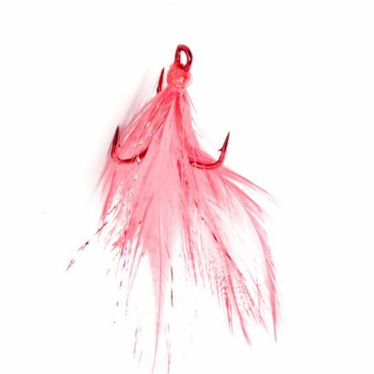 Mustad UltraPoint Feather Dressed Treble 2 pack