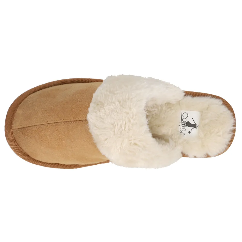 Easy Clean Snooze Scuff Slippers