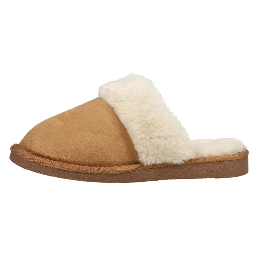 Wide Fit Eco Friendly Snooze Scuff Slippers