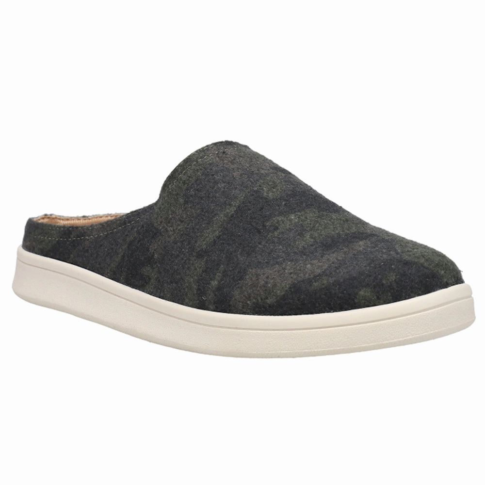 Nomad Camo Slip On Mules Supportive Shoes