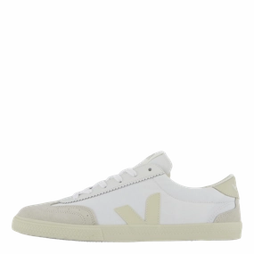 Volley White/Pierre Breathable Mesh Versatile Style