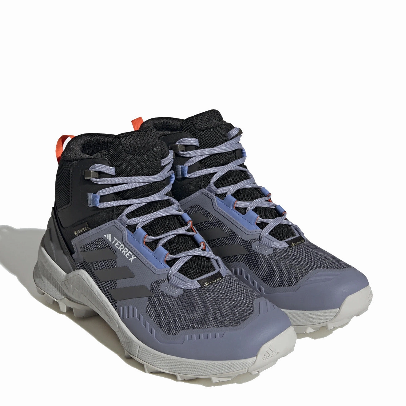 Adidas Terrex Swift R3 Mid Gore-Tex Hiking Shoes Bludaw  / Grefou / Impora Recycled Materials Breathable Mesh