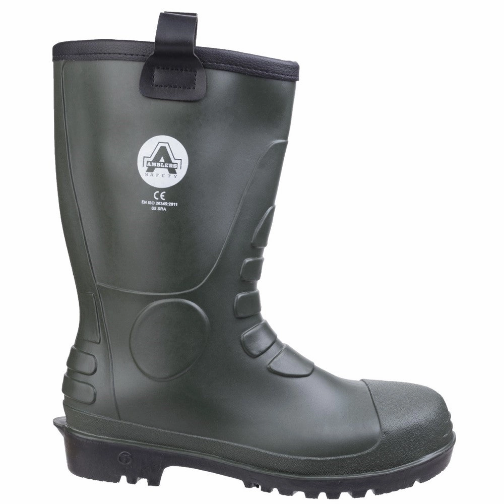 Amblers Safety Fs97 Pvc Rigger Safety Boot Lightweight Shoes
