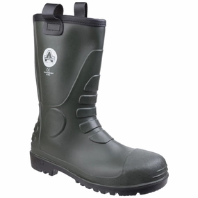 Amblers Safety Fs97 Pvc Rigger Safety Boot Secure Fit