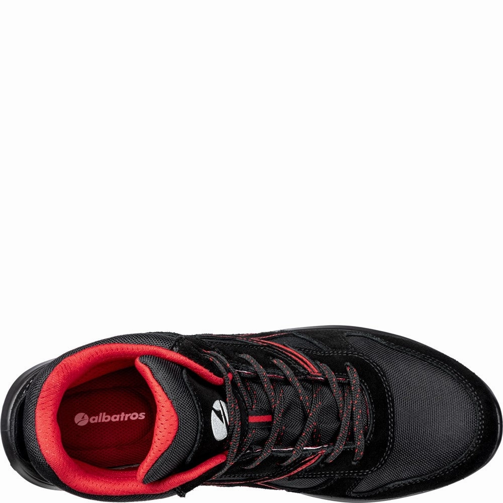 All Day Support Sustainable Shoes Albatros Clifton Mid Safety Boot