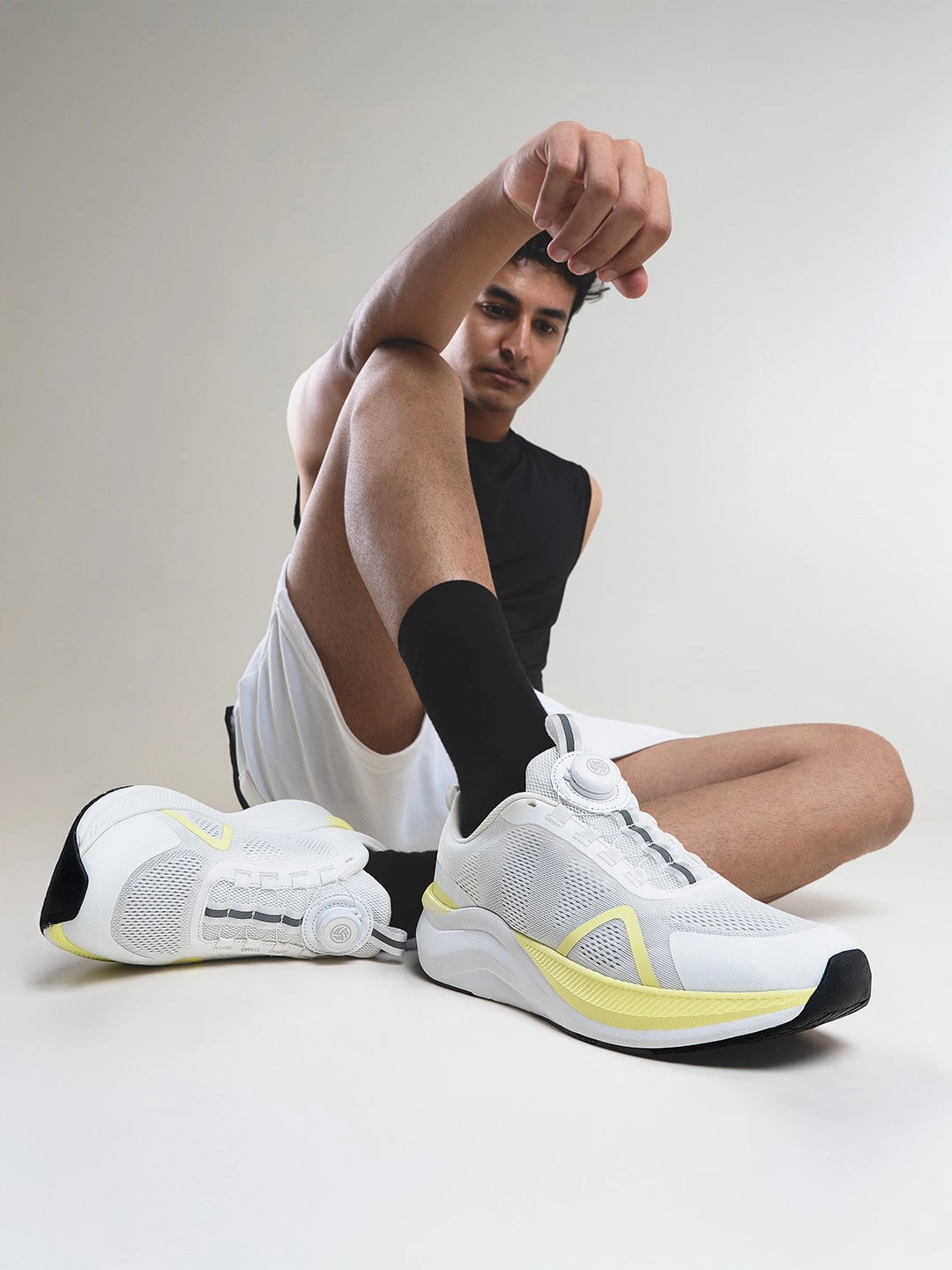 Slip Resistant Work Supportive Footwear Bacca Bucci Ion Glide ?C Advanced Performance Sports Shoes With Rotary Lacing
