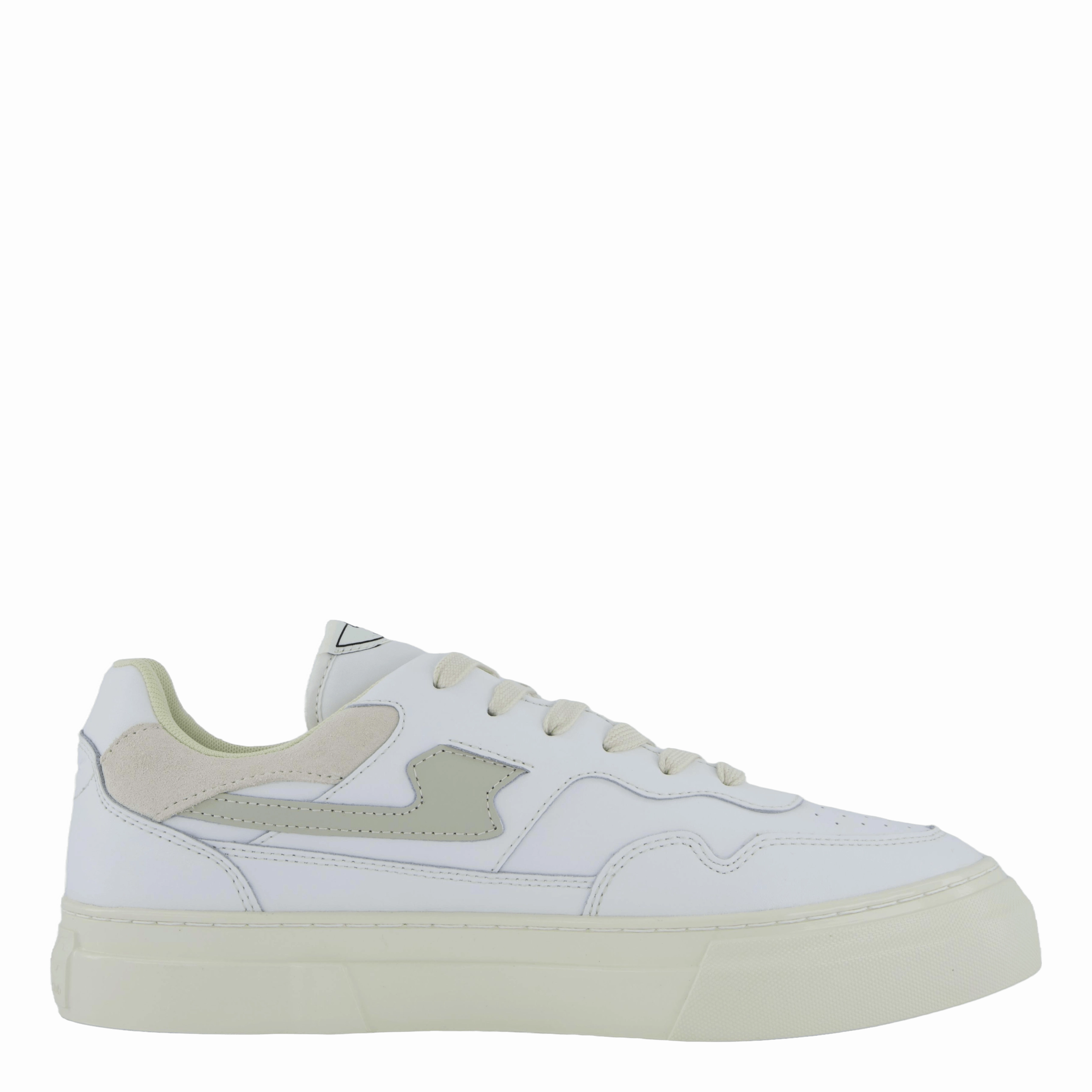 Casual Comfort Pearl S-Strike Leather White & Putty