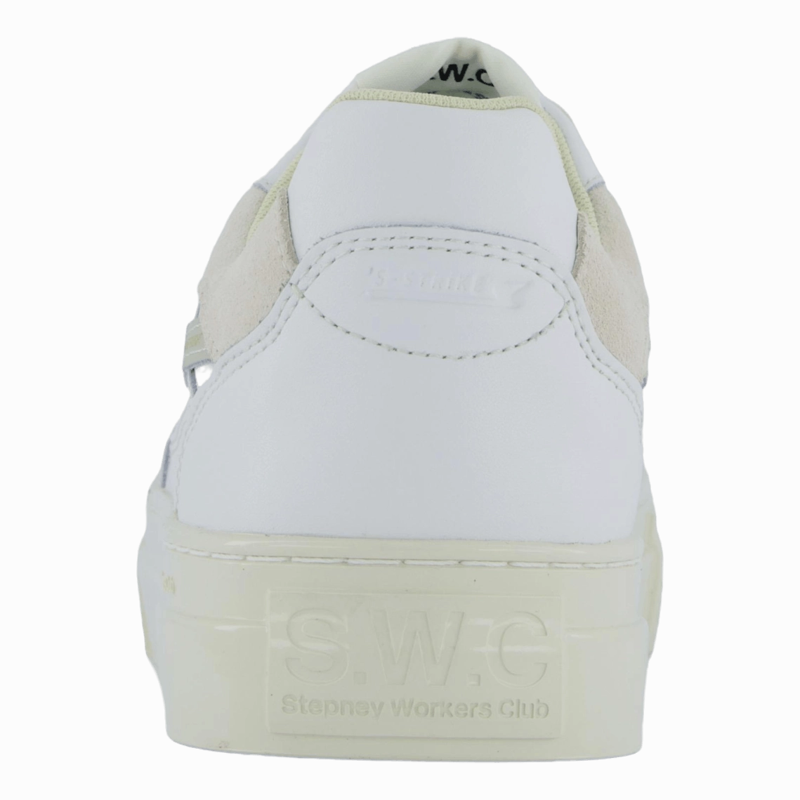 Pearl S-Strike Leather White & Putty Minimal Footwear Ergonomic