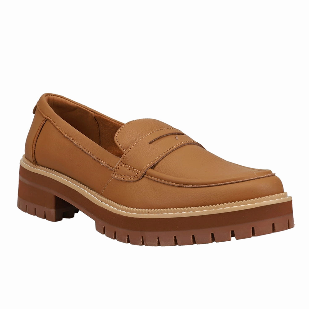 Canvas Shoes Cara Slip On Lug Sole Loafers