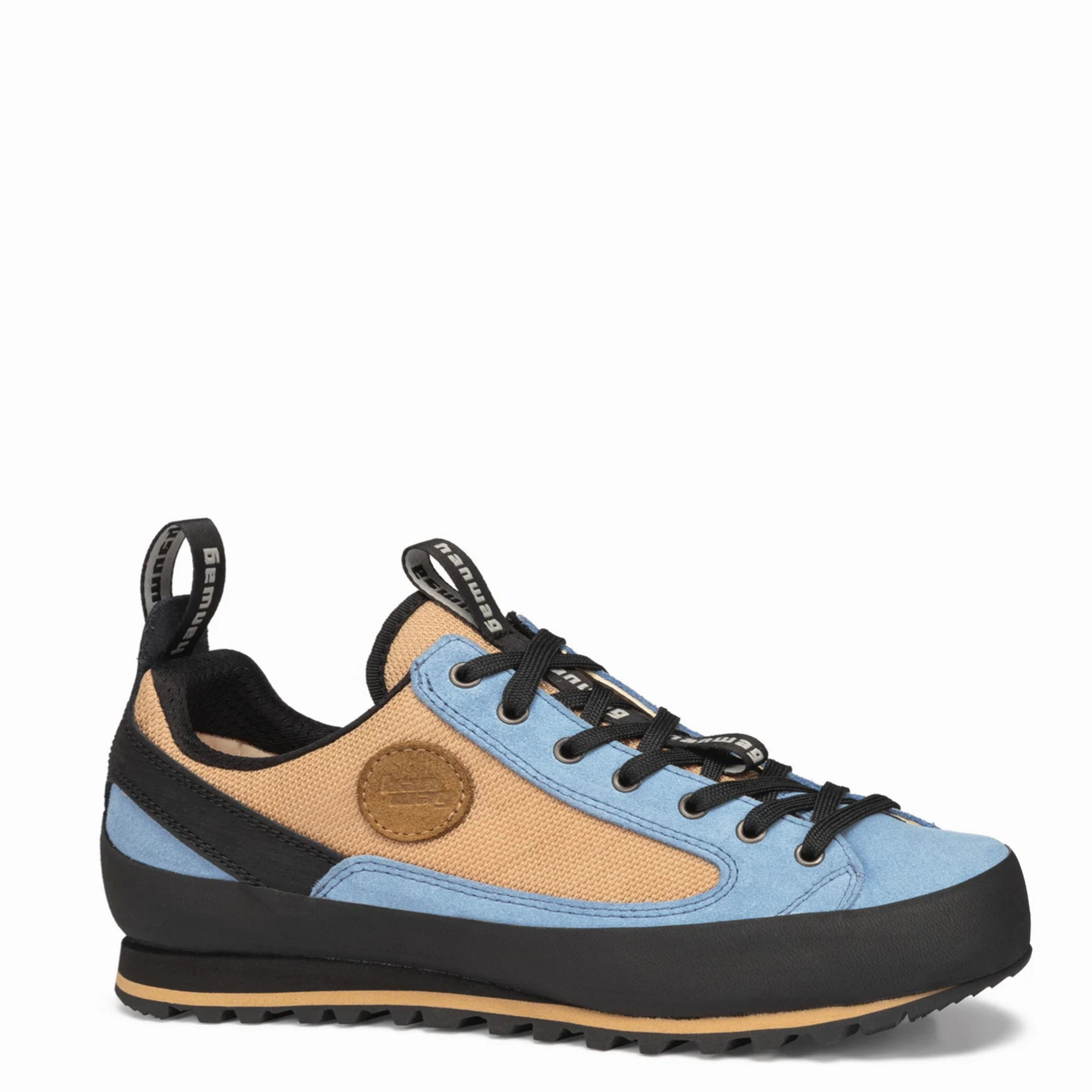 Chic Footwear Hanwag Rotpunkt Low Ll Trainer Cloudy Blue / Light Beige