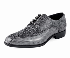 Harvey Grey Minimalist Rugged Sole