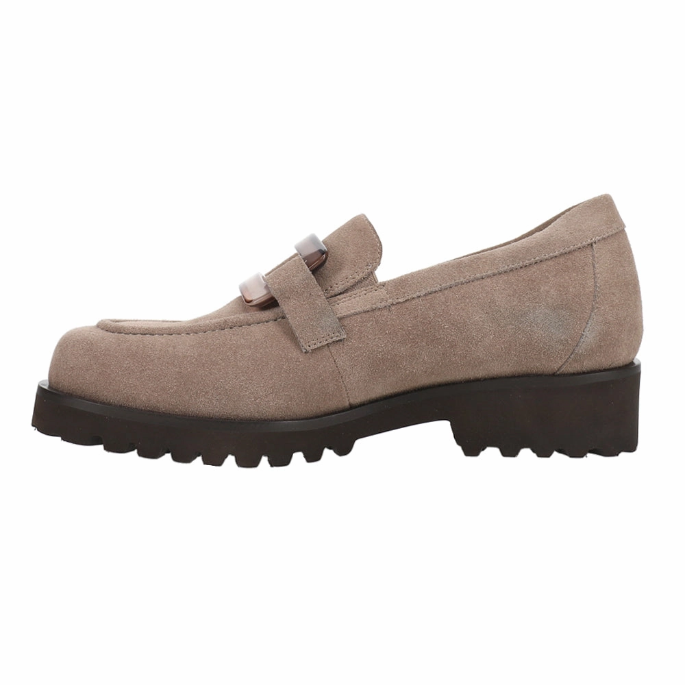 Lightweight Canvas Shoes Zinta Slip On Lug Sole Loafers