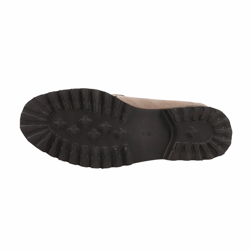 Zinta Slip On Lug Sole Loafers Weather Resistant