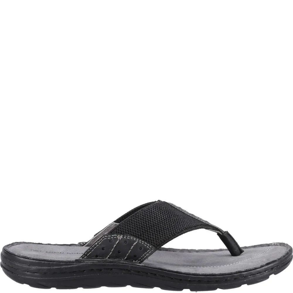 Hush Puppies Alan Toepost Sandal Slip Resistant Work Secure Fit