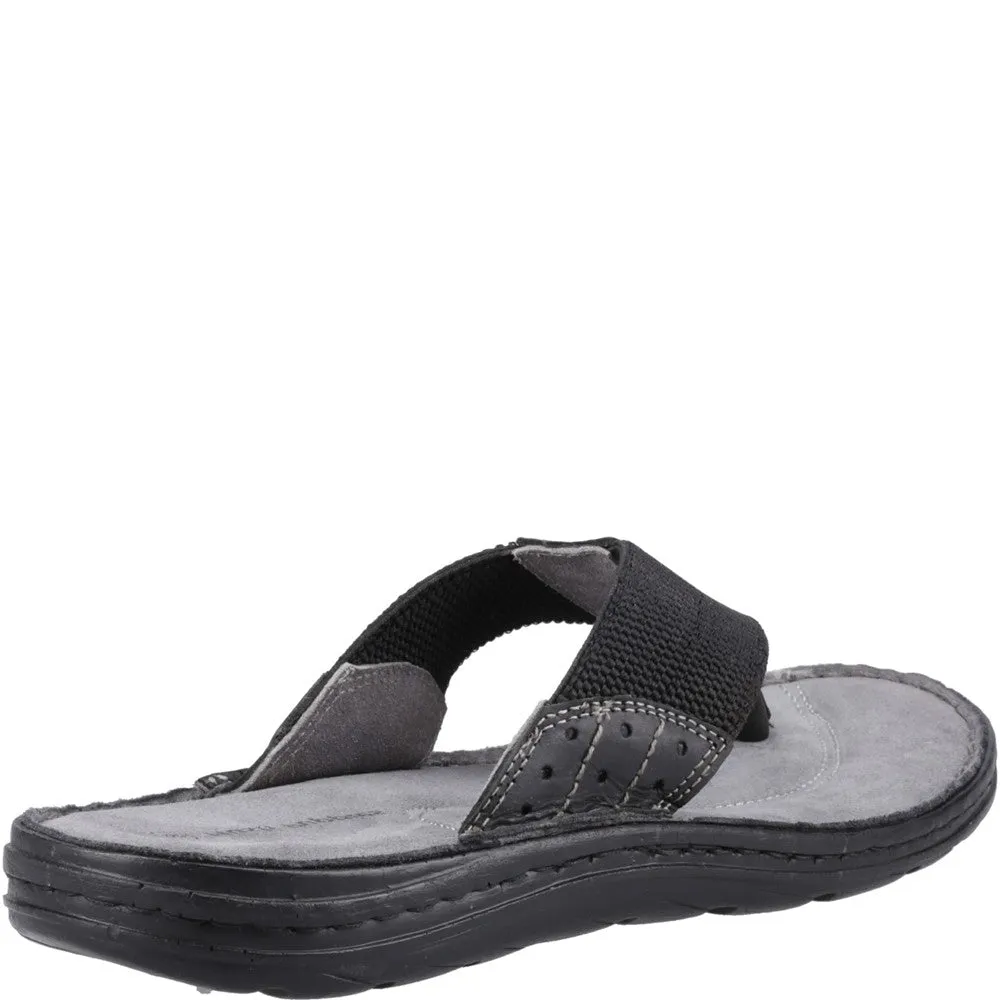Hush Puppies Alan Toepost Sandal Essential Footwear Daylong Comfort