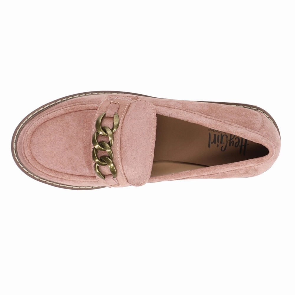 Secure Fit Relaxed Fit Footwear Literally Slip On Lug Sole Loafers