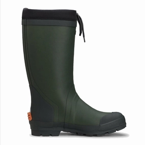 Viking Womens Slagbjorn Warm Wellington Green Travel Footwear