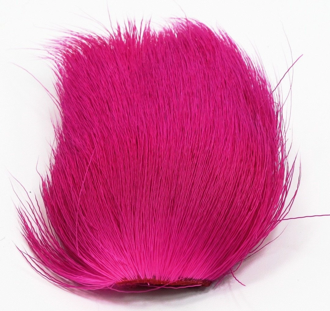 Nature's Spirit Dyed Deer Belly Hair 2" x 3"