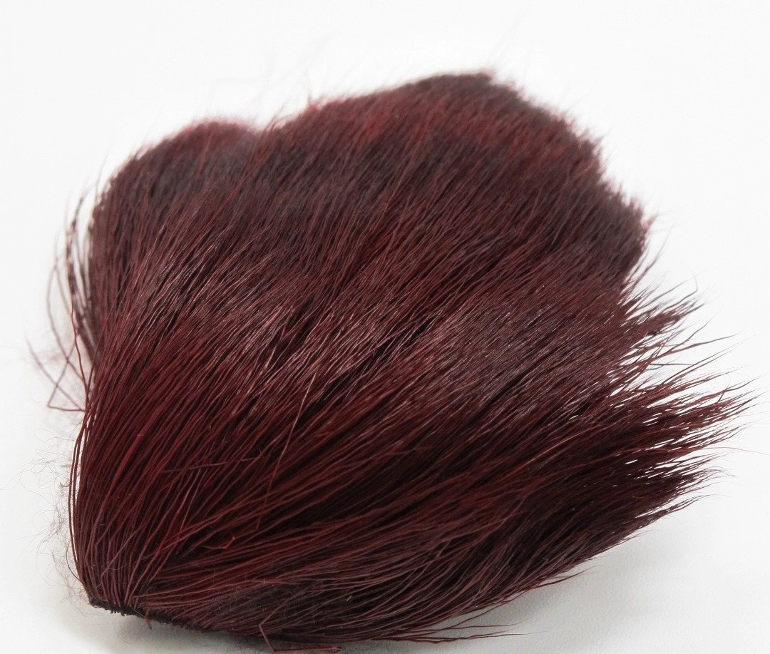 Nature's Spirit Dyed Deer Belly Hair 2" x 3"
