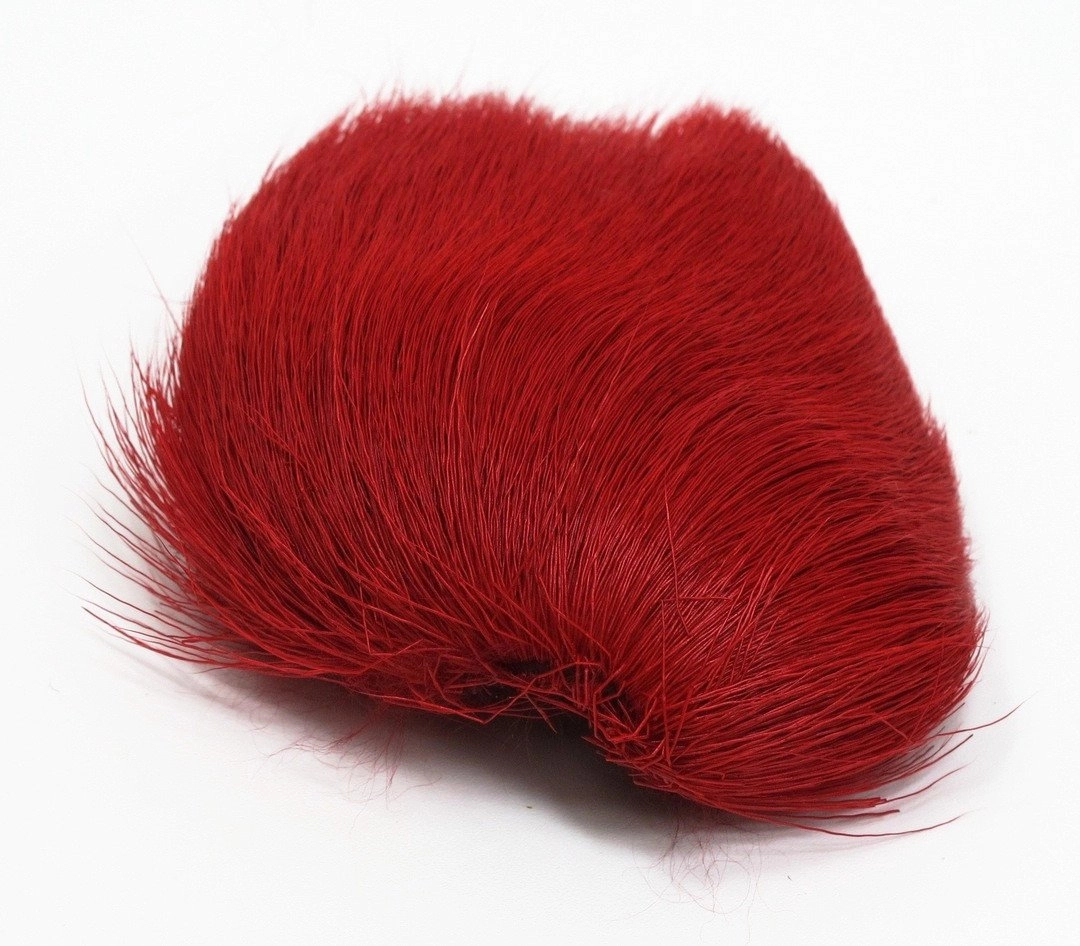 Nature's Spirit Dyed Deer Belly Hair 2" x 3"