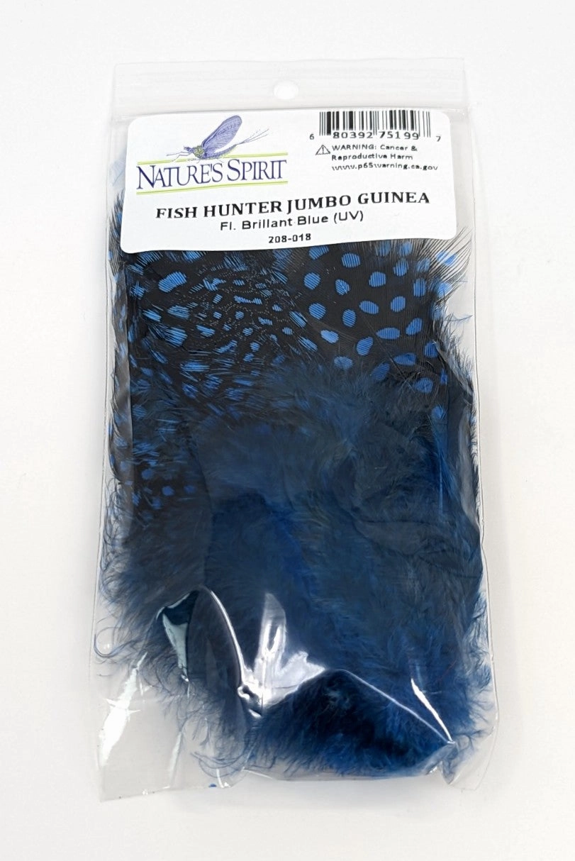 Nature's Spirit Fish Hunter Jumbo Guinea Feathers