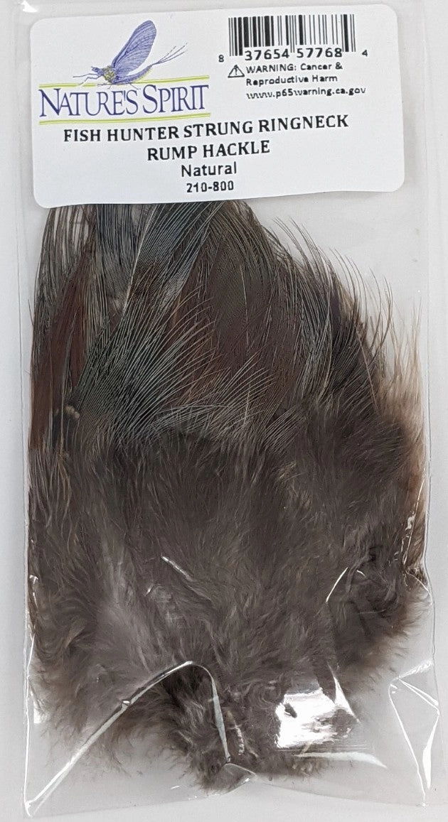 Nature's Spirit Fish Hunter Ringneck Pheasant Rump Hackle