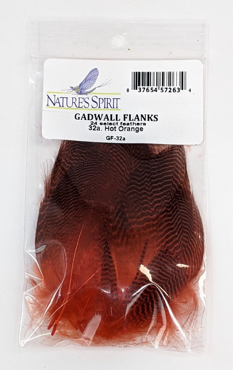 Nature's Spirit Gadwall Flanks - 24 Select Feathers