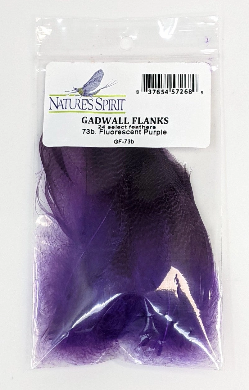 Nature's Spirit Gadwall Flanks - 24 Select Feathers