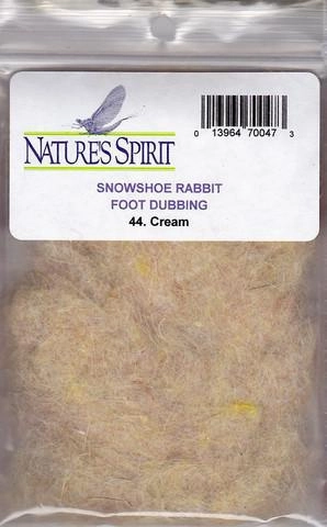 Nature's Spirit Snowshoe Rabbit Foot Dubbing