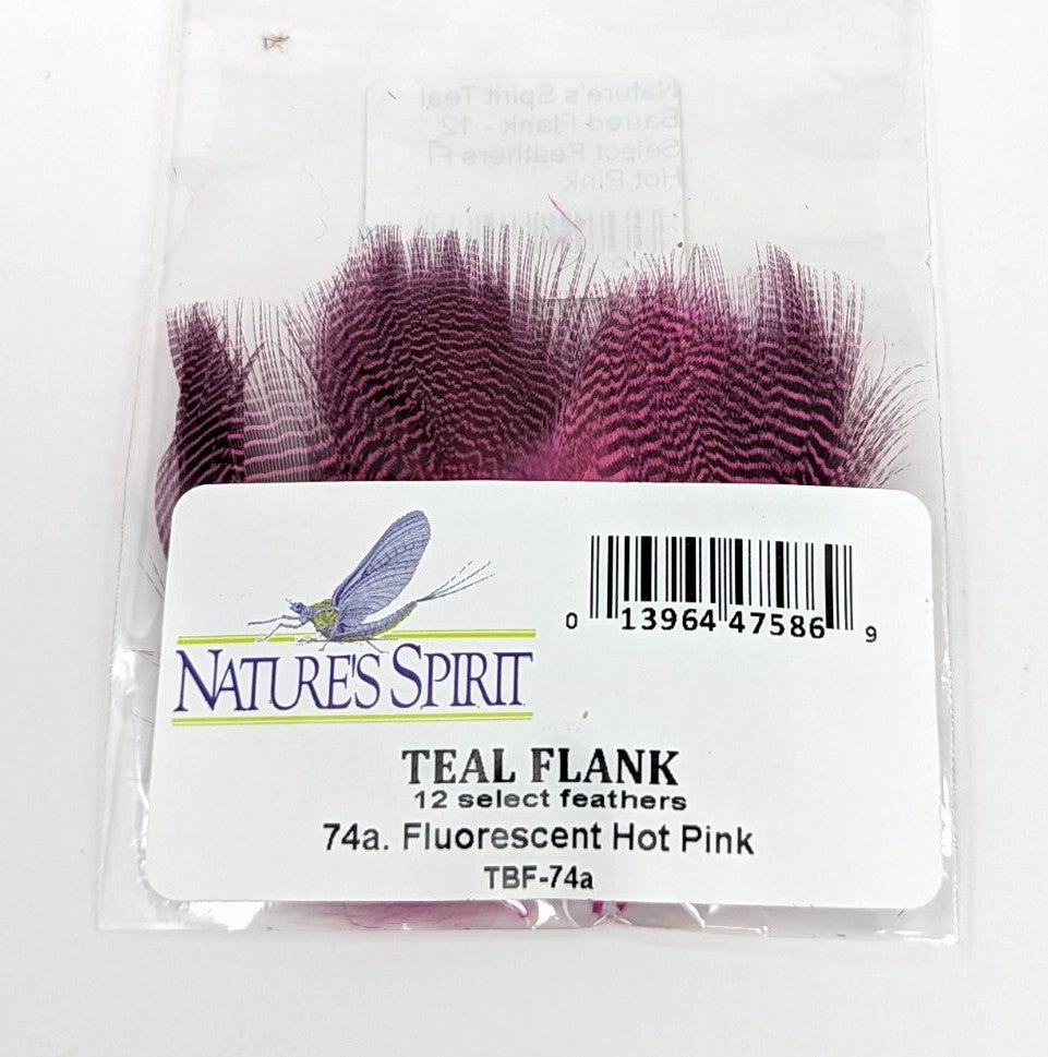 Nature's Spirit Teal Barred Flank - Select Feathers