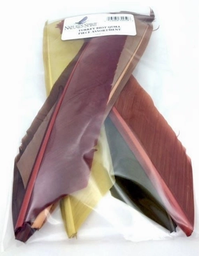 Nature's Spirit Turkey Biot Quill Pieces - 6 Piece Assortment