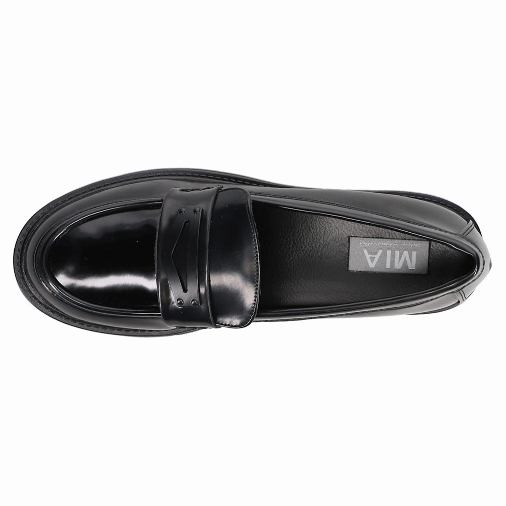 Versatile Style Nelcy Lug Sole Loafers