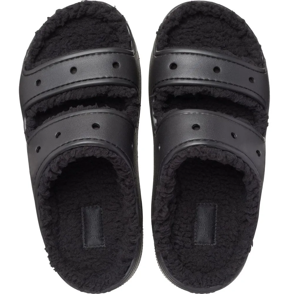Crocs Unisex Classic Cozzzy Sandal Relaxed Fit Footwear Chic Footwear