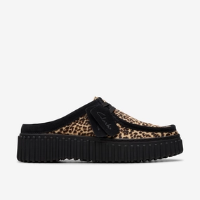 Versatile Style Clarks | Casual Shoes | Women | Torhill Leopard Print Mules