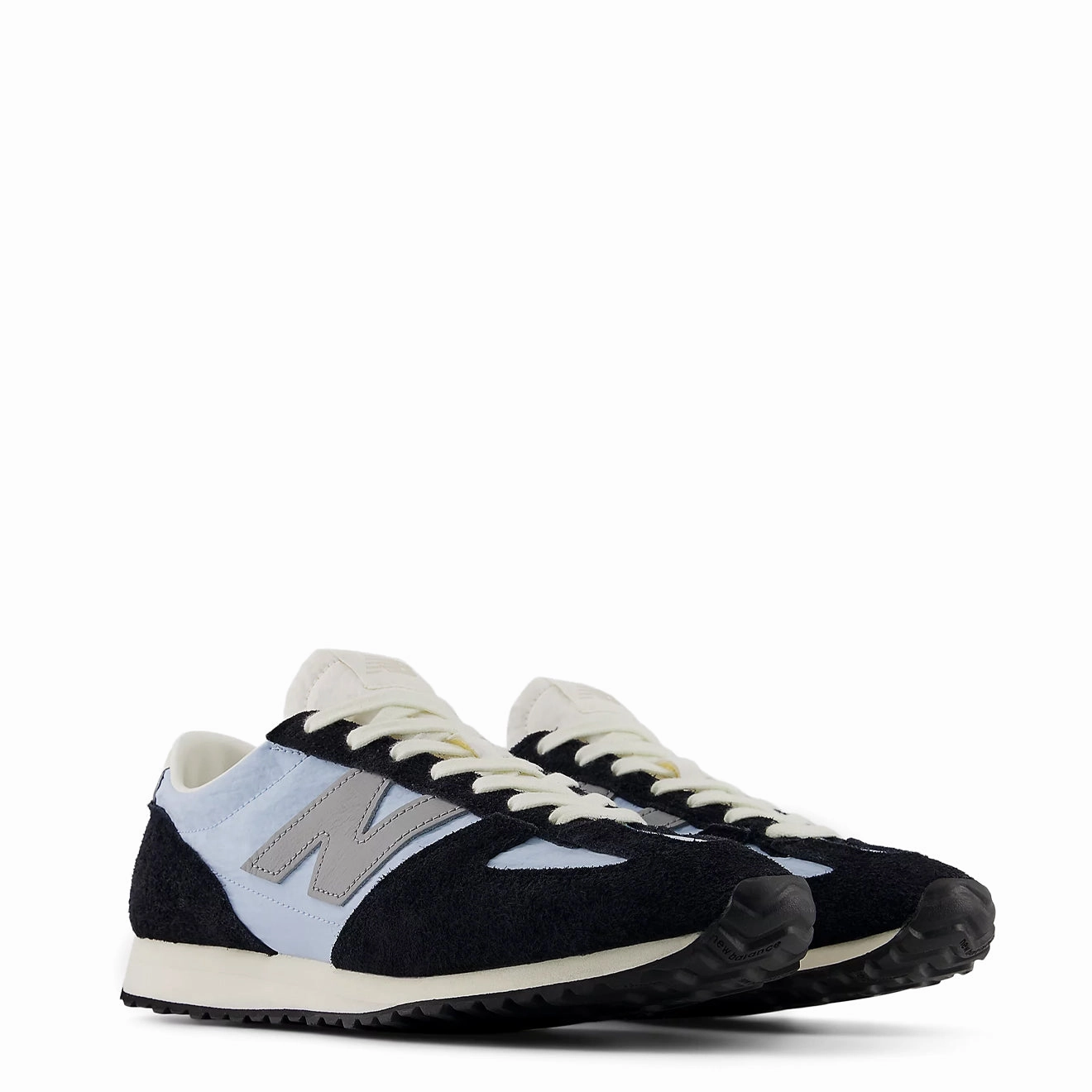 Unisex Relaxed Fit Footwear New Balance 471 Trainer Black / Light Chrome Blue / Slate Grey