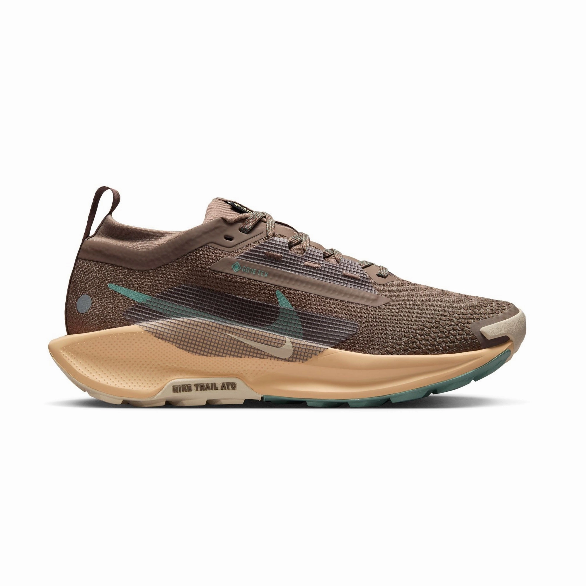 Nike Pegasus Trail 5 Gore-Tex | Mink Brown / Cannon / Orange | Womens Lightweight
