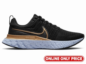 Nike Women??S React Infinity Run Flyknit 2 Slip Resistant Comfort Heel