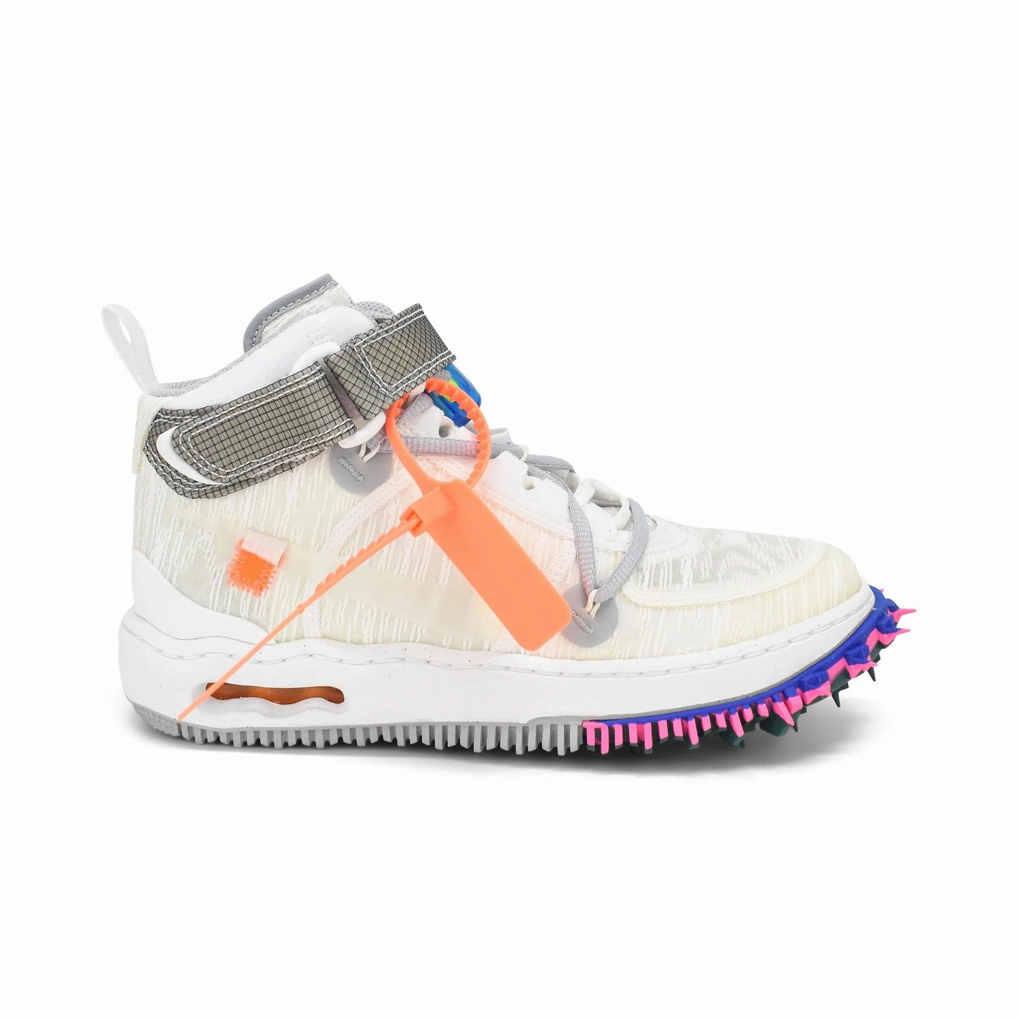 Travel Ready Nike X Off-White 'Air Force 1 Mid Sp' Sneakers - Men'S 7/Women'S 8.5