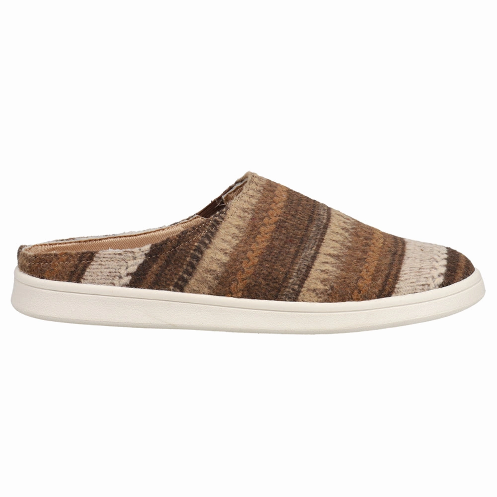 Unisex Shoes Cloud Comfort Nomad Striped Slip On Mules