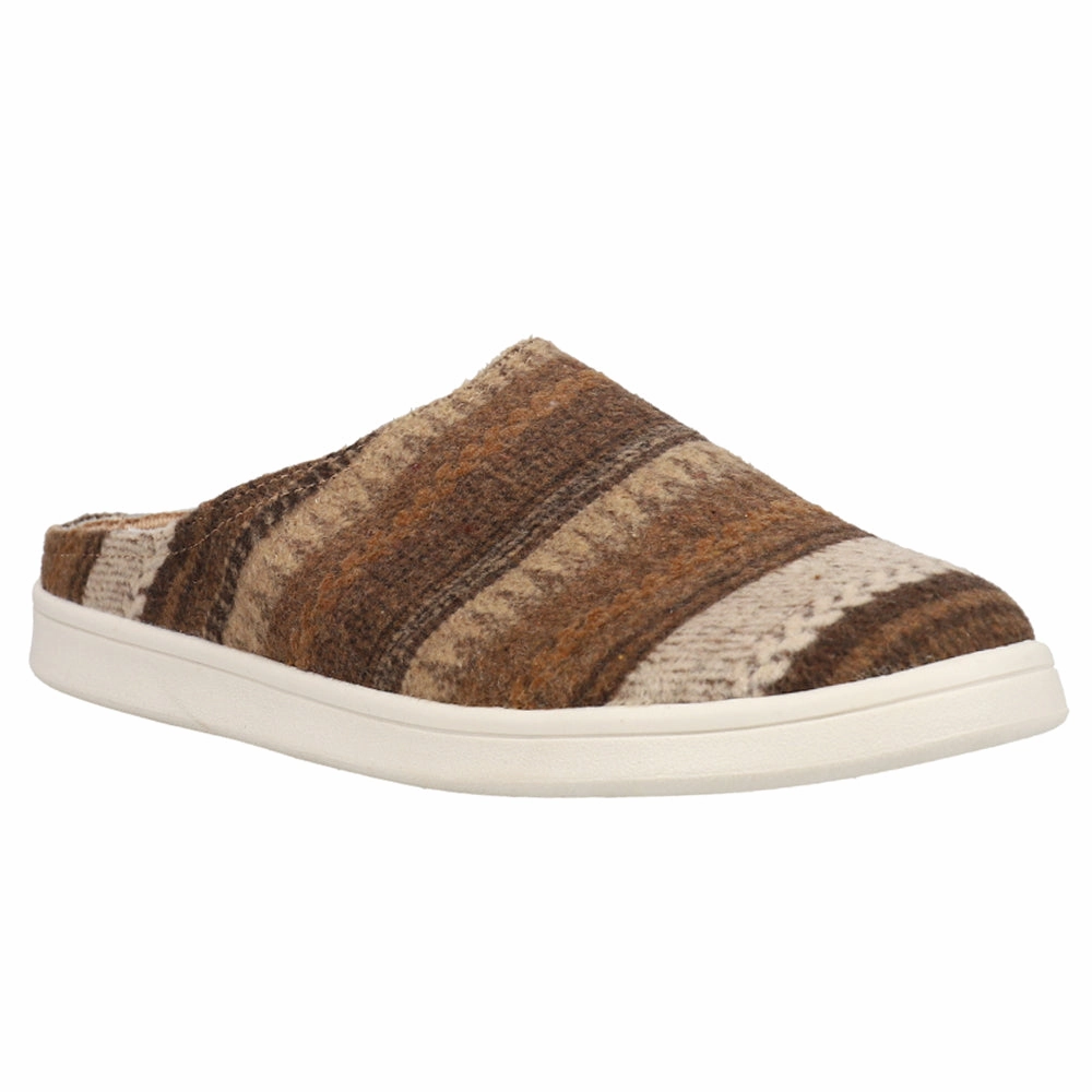 Chic Footwear Nomad Striped Slip On Mules