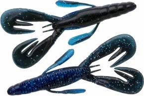Nories 3.25 Inch Escape Twin Swim Creature Bait - 6 Pack