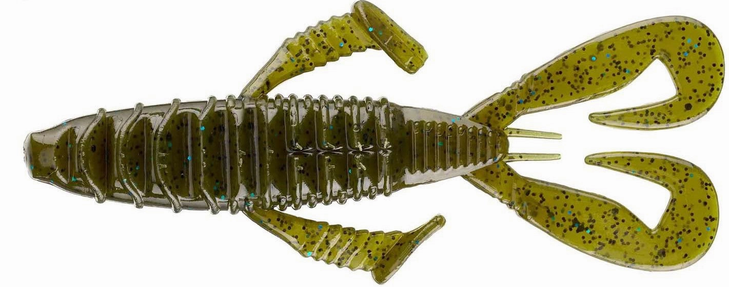 Nories 4 Inch Front Flapper Curly Creature Bait - 5 Pack
