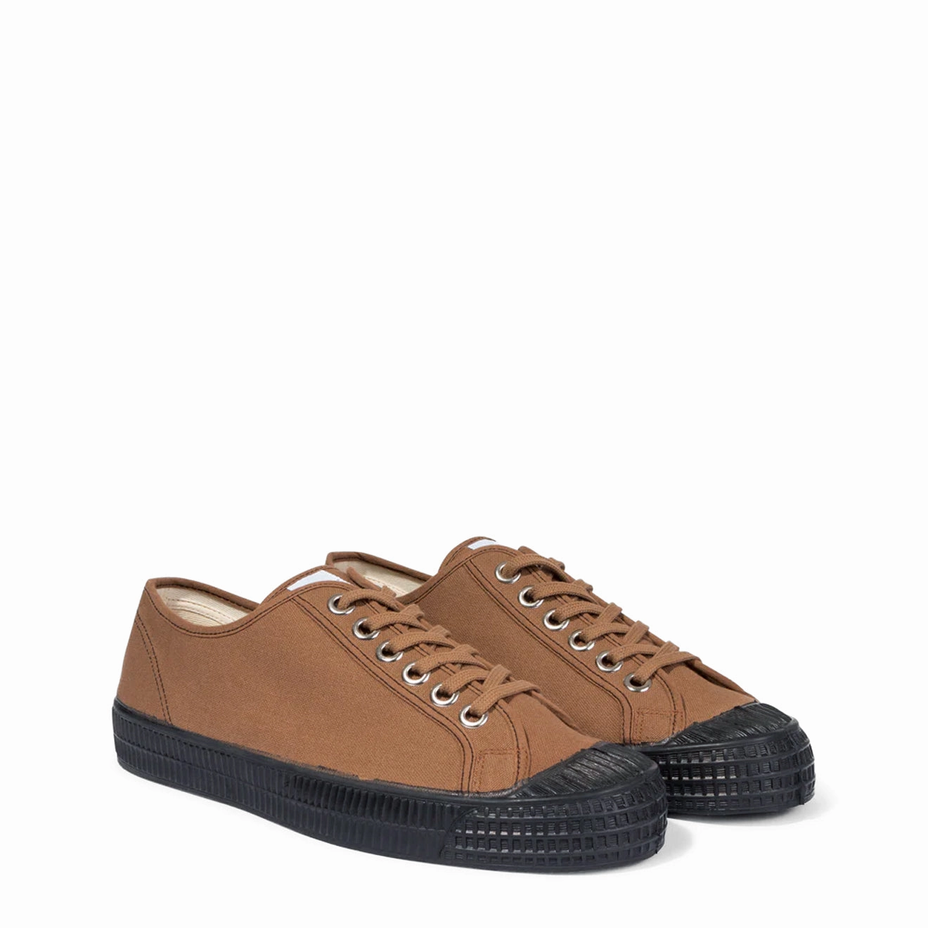 Novesta Star Master Contrast Stitch Mocha Black / Black All Day Support Comfortable Footwear
