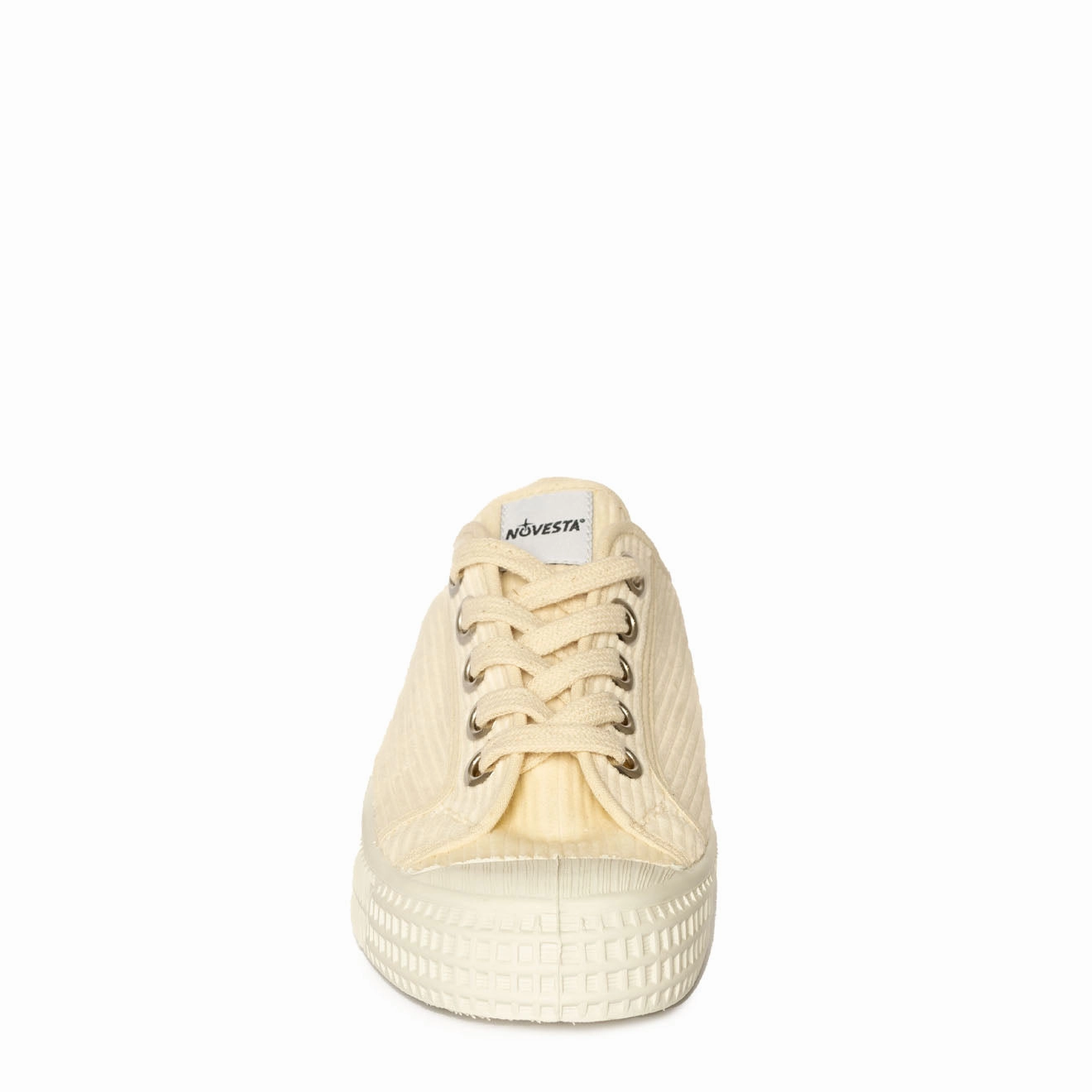 Novesta Star Master Corduroy Trainer White Grippy Soles Standing Shoes
