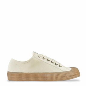 Novesta Star Master Trainer Beige / Transparent Supportive Shoes Easy On/Off