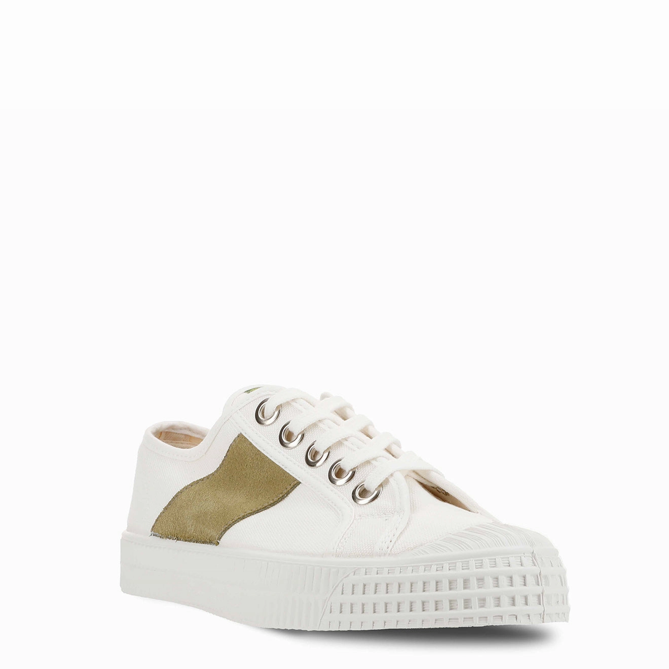 Novesta Star Master Trainer White Green / White Comfortable Footwear