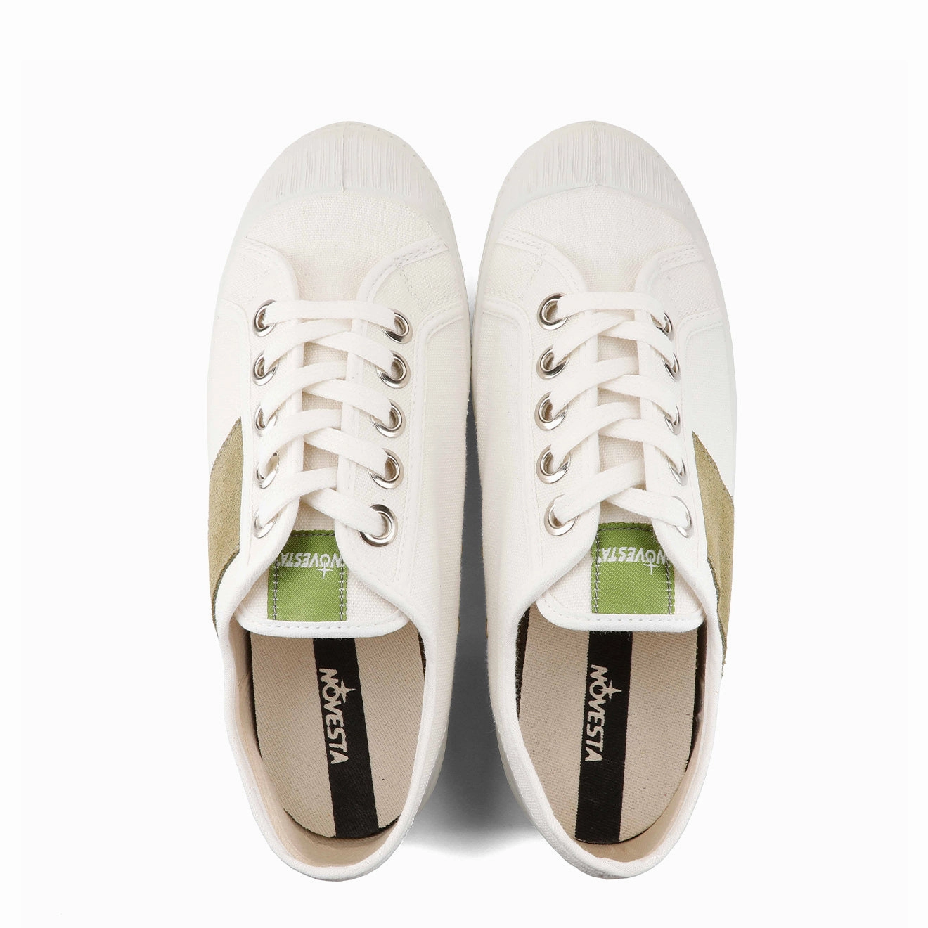 Cushioned Novesta Star Master Trainer White Green / White
