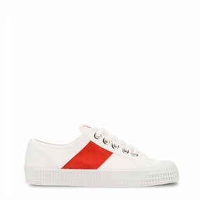 Supportive Shoes Comfort Technology Novesta Star Master Trainer White Red
