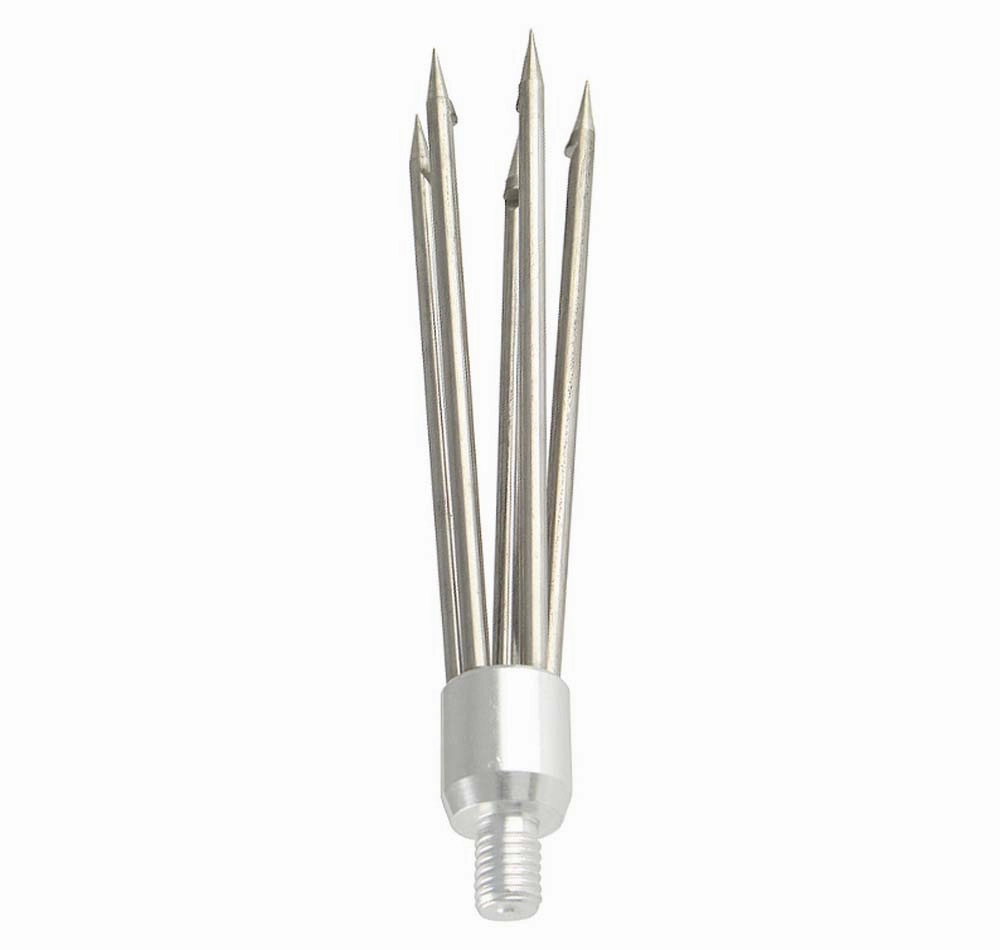 Ocean Hunter 5 Barb Cluster Head 13mm (Aluminium)